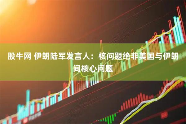 股牛网 伊朗陆军发言人：核问题绝非美国与伊朗间核心问题